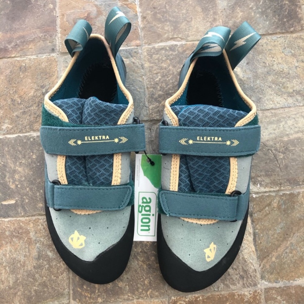 Rock climbing shoes